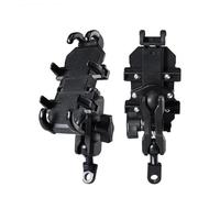 Handy GPS Navigation Platte Halterung Universal Motorrad Fahrrad Handy Halter Aluminium Fahrrad Reiten Navigation Halterung GPS Stoßfest Lenker Halter(D)