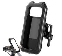 Handyhalterung für Motorroller - verstellbare mobile Halterung, wasserdichte Wiege, drehbar | Heckscheibenhalterung für Motorradfahrer, Lenkerhalterung für GPS-Einheiten, Pre-Clip