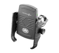 Handyhalterung Mit Aufladung Interphone Moto Crab Wireless Schwarz Schwarz