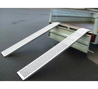 HP Autozubehör 11274 gerade Auffahrrampe 400kg Aluminium 1500mm x 215mm x 35mm