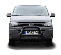 Frontschutzbügel SCHWARZ ø 76mm mit Unterfahrschutz mit EG-Typengenehmigung/ABE~