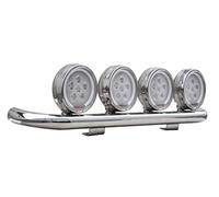 Hansen Styling Parts Universeller LKW Lampenbügel aus Edelstahl für Flachdach