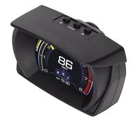 Haofy Auto HUD Display Multifunktions Schwarz OBD Gauge 9 Alarm Sicheres Fahren für Kompaktwagen