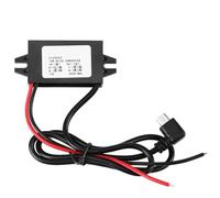 Haofy DC-DC Adapter 12 V / 24 V zu USB 5 V 3A Konverter, 24 V auf 12 V DC Konverter - DC 12V bis 5V 3A Spannungswandler mit USB für Auto Vehicle Motorrad Motor Smartphone