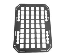 Haofy L-Schienen-Aufbewahrungsplatte aus Aluminium, Molle-Panel für Gepäckträger mit Vielseitiger Organisation, Schnellverriegelungsmechanismus für LKWs, SUVs, Wohnmobile L-Schien