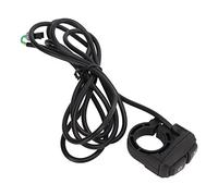 Hapivida Motorrad Lenkerschalter, 2-in-1 Licht-Hupe Schalter mit Adapterkabel, kompakt und wasserdicht, aus Nylon und Metall, für Motorrad Roller Elektrofahrrad