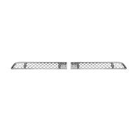 HAPIWIY Für Jeep Für Renegade 2019-2022 Kühlergrill Mesh Dekoration Abdeckung Trim Auto Außenteile Chrom Styling Front Kühlergrille (Color : Chrome)
