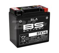 BS-Battery Batterie BS-Battery, SLA, versiegelt, Batterie "YTX14L-BS"