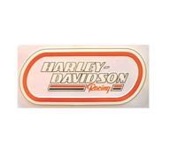 Harley Davidson Aufkleber/Sticker Modell Racing groß 22,5 cm x 11,7 cm für Innen