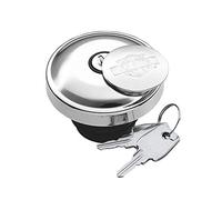 HARLEY-DAVIDSON B & S Motorrad Tankdeckel Chrome o. Schwarz - Abschließbar mit 2 Schlüssel, Chrome