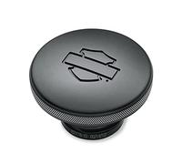 HARLEY-DAVIDSON Motorrad Diamond Black Tankdeckel Gerändelte Kanten 61100126A