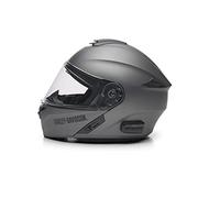HARLEY-DAVIDSON Outrush R-Modular Modularhelm - Motorradhelm Sena Bluetooth mit abnehmbarem Sonneblende Visier FM Radio, XL