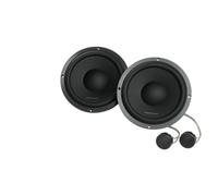 Harman Kardon Flow 601CFS 2-Wege Komponentenlautsprecher 165mm (6,5 Zoll) | 120W RMS, 360W Peak - 2 Tieftöner + 2 Hochtöner mit Frequenzweiche, 45Hz-40kHz, 91dB, 4 Ohm, Premium Audio Upgrade Boxen Set