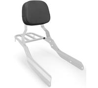 Harvards Chrome Sissybar Rückenlehne mit Gepäckträger passend für Honda VTX 1300 1800 N/R/S Modelle 2002-2008