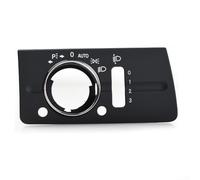 Hasaller Scheinwerferschalterabdeckung Zierleisten Auto Scheinwerfer-Steuerschalter Abdeckung Scheinwerferschalter Einstellpanel Abdeckungen für Mercedes W211 E230 E280 2003-2008