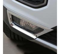 HATHWAY Passend für VW T-ROC 2018-2023, Auto-Nebelscheinwerfer-Abdeckung, ABS-Chrom-Nebelscheinwerfer-Rahmenverkleidung, Autozubehör