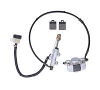 Hauptbremszylinder-Baugruppe der hinteren Scheibenbremse. Bremssattel-Baugruppe des Hauptbremszylinders der hinteren Scheibenbremse mit Bremsbelag-Ersatz für 110-250 ATV