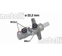 Hauptbremszylinder METELLI 05-0743 Aluminium für VW PASSAT B6 Variant 3C5 3C2 B7