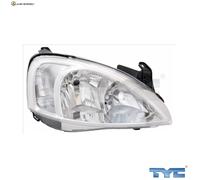 HAUPTSCHEINWERFER 20-6066-35-2 FÜR OPEL COMBO/Tour/Box/Body/MPV CORSA/Van 1.7L