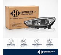 DIEDERICHS Hauptscheinwerfer links für HYUNDAI 6837081