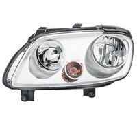 HELLA 1EE 010 203-011 Scheinwerfer - VW Touran (1T1, 1T2) - chrom - ECE - für Rechtsverkehr - links