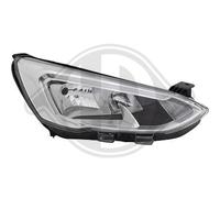 Diederichs Halogen Led Scheinwerfer Chrom Led-tfl Rechts Passend Für Ford Focus Hauptscheinwerfer: Abakus: 43111ajrmldem1 Alkar: 2742347 Diederichs