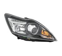 HELLA 1LL 354 807-081 Bi-Xenon Scheinwerfer - Ford Focus II (DA_, HCP, DP) - schwarz - ECE/CCC - für Linksverkehr - rechts