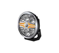 HELLA - 1FJ 357 198-021 - LED-Fernscheinwerfer, Blade Chrom 7 , 12/24V, weiß/gelb (amber), 1670lm