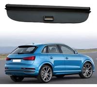 HAVERN Auto Ausziehbar Kofferraum Rollo für Audi Q3 2010-2012, Kofferraumabdeckung Vorhang Hutablage Schattenschutz Privatsphäre