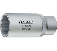 HAZET Einspritzdüsen-Werkzeug 4555N, 1/2 Zoll (12,5 mm) Vierkant, verchromt