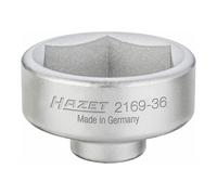 HAZET Ölfilter-Schlüssel 2169-36 Vierkant hohl 10 mm (3/8 Zoll) Außen-Sechskant Profil