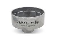 HAZET Ölfilter-Schlüssel 2169 Vierkant hohl 10 mm (3/8 Zoll) Außen-14-kant Profil