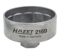 HAZET Ölfilter-Schlüssel 2169 Vierkant hohl 10 mm (3/8 Zoll) Außen-14-kant Profil
