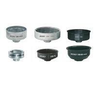 Hazet Ölfilterschlüssel Satz 2169/6, 3/8 (10 mm) Vierkant hohl, 1/2 (12,5 mm) Vierkant hohl, Außen Sechskant Profil, 6-tlg.