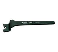 HAZET Zahnriemen-Zweilochmuttern Dreher 2587 ∙ Länge: 140 mm (Werkzeuge für Motor & Kraftstoffanlage)