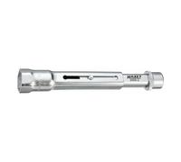 HAZET Zündkerzen-Schlüssel 2505-2 Vierkant hohl 10 mm (3/8 Zoll) Außen-Sechskant Profil 20.8 13 ⁄ 16