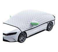 HBDTNTKF Auto Windschutzscheiben Abdeckung Für Hyundai i10 i-10 / i10 N Line 2000-2023 2024, Front Und Heckscheibe Scheibenschutz Winter Gegen Hagel Halbgarage Autoabdeck Zubehör,A