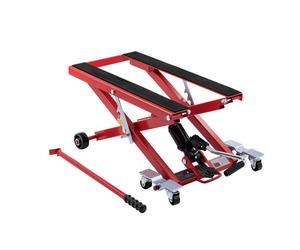 HBM universelle mobile Motorradhebebühne - rot