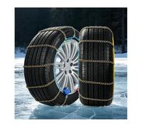 HBOOMOEM Schneeketten, Schneeketten Legierung Stahl, Robuste Konstruktion | Selbstverriegelnder Mechanismus, Wiederverwendbar und Einfach Zu Montieren(235/50 R20)