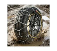 HBOOMOEM Schneeketten, Schneereifen Ketten Universal, Fester Griff | Verriegelt Automatisch; Geeignet für Schlamm, Sand, Schnee und Eis(235/50 R20)