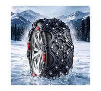 HBOOMOEM Schneeketten, Snow Tire Straps, Vollständige Abdeckung | Hervorragender Halt, VollstäNdige Abdeckung Sowie Schnelle und Einfache Montage(235/45R20)