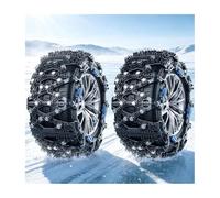 HBOOMOEM Schneeketten, Winterketten Auto, Langlebig und Verschleißfest | Einfach Zu Montieren und KäLtebestäNdig; für Den Einsatz Auf Schnee und Schlamm Geeignet(285/70R17)