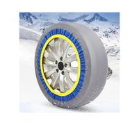 HBOOMOEM Schneesocken Auto，Textilschneekette Snow Sock，Geeignet FüR Pkw, Suvs Und Pick-Ups - Einfachere Installation, Leisere Und Komfortablere Fahrt (2er-Pack)(265/50R19)