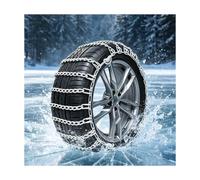 HBOOMOEM Winterketten Auto, Snow Tire Straps, Hervorragender Grip | Robust, Langlebig und Wiederverwendbar; Geeignet für Limousinen und Pick Ups(235/50R20)