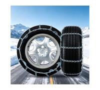 HBOOMOEM Winterketten Auto, Snow Tire Straps, Hochverschleißfest | Aus Legiertem Stahl Gefertigt, Montage Ohne Wagenheber(265/60R18)