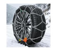 HBOOMOEM Winterketten Auto, Wiederverwendbare Schneeketten | 2er Pack, Einfach Zu Montieren, Inklusive Automatischem Spanner(235/50R20)