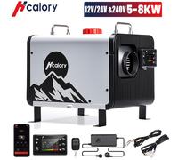 Hcalory 5-8KW 12V/24V/240V DieselHeizung Standheizung Luftheizung Adapter & APP