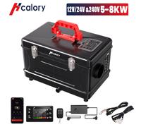 Hcalory 8KW 12V/24V&240V DieselHeizung Standheizung Luftheizung APP & Adapter
