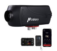 HCALORY 8kW Diesel Luftheizung, 12/24V DC Dieselheizung mit APP &15l Tank | 0,12-0,35L/Std. Auto Start/Stop,Drahtlose Temperaturerfassung & Geräuscharm, Adaptiver Plateau-Modus