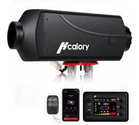 HCALORY 8kW Diesel Luftheizung,12/24V DC mit APP & 15 l Kraftstofftank | 0,13-0,35 l/h,10-Gear Power, Auto Start-Stopp, 5-Stufen-Höhenmodus, für Blockhäuser, Werkstätten,2026